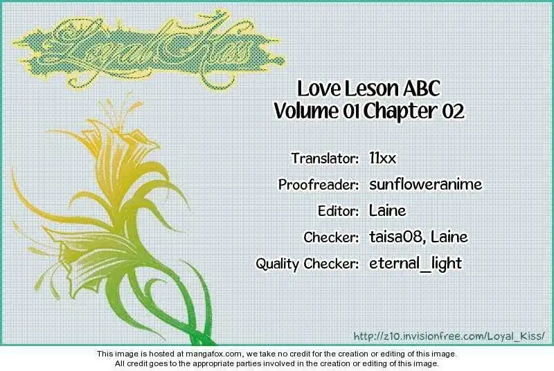 Love Lesson ABC Chapter 2 1